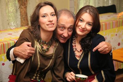 Наталья Свирина, Борис Певзнер и Анастасия Кубарь